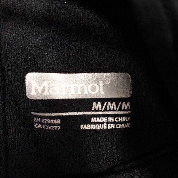 Marmot Black Long Sleeve Performance Top Women’s Medium - Picture 3 of 11